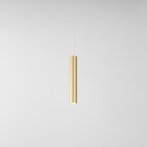 Sospensione Minimal Shot Metallo Oro 1 Luce Gu10 Ip20