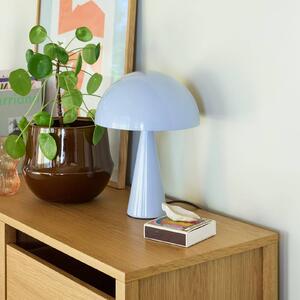 Hübsch Lampada da tavolo Mush Mini, Blu, Camera da letto, Metallo, Moderno, Lampada da tavolo
