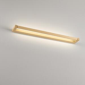 Applique Moderna Slim Metallo Oro Led 24W Dimmerabile Ip20
