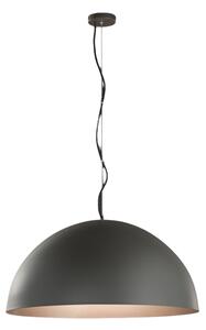 Sospensione Contemporanea Steel Metallo Grigio 1 Luce E27 Ip20 D80