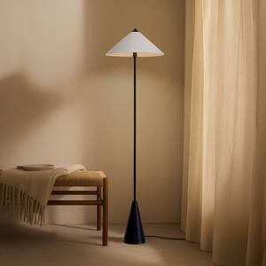 Lampada da terra Norvik Lindby, Nero, Soggiorno / Sala da pranzo, Metallo, Moderno, Lampada da terra