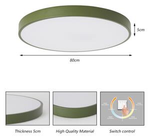 Brilagi - plafoniera LED POOL 100W/230V 3000/4000/6000K 80 cm verde