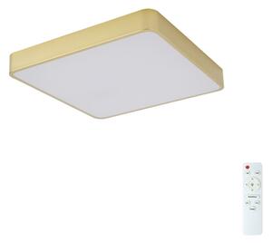 Brilagi-LED Plafoniera dimmerabile POOL LED/48W/230V 3000-6000K 50x50 cm dorata + telecomando