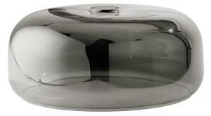 Diffusore Anima Vetro Soffiato Fumè Specchiato D33 E27