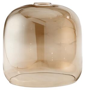 Diffusore Anima Vetro Soffiato Ambra Specchiato D22 E27