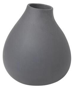 Vaso in porcellana grigio scuro (altezza 17 cm) Nona - Blomus