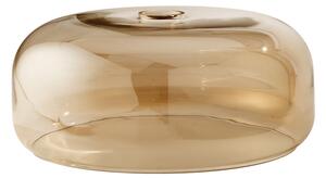 Diffusore Anima Vetro Soffiato Ambra Specchiato D33 E27
