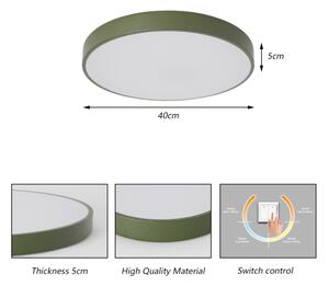 Brilagi - Plafoniera LED POOL LED/48W/230V 3000/4000/6000K 40 cm verde