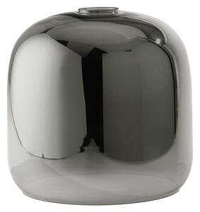 Diffusore Anima Vetro Soffiato Fumè Specchiato D22 E27