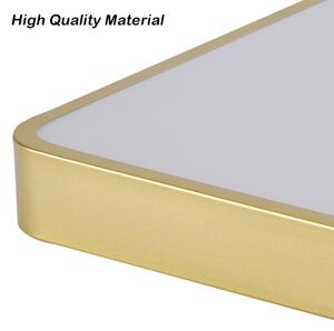 Brilagi-LED Plafoniera dimmerabile POOL LED/48W/230V 3000-6000K 50x50 cm dorata + telecomando