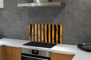 Rivestimento parete cucina Strisce gialle irregolari 100x50 cm