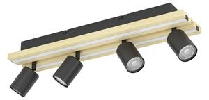Eglo 390524 -Faretto LED GESTEIRA 4xLED/2,2W/230V+2x1,2W+2x2W beige/nero