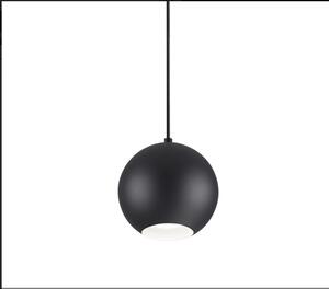 Sospensione Moderna Mr Jack Metallo Nero 1 Luce 7W 3000K Luce Calda Small