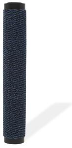 Tappeto Antipolvere Trapuntato Rettangolare 60x90cm Blu
