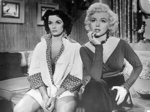 Fotografia Jane Russell And Marilyn Monroe In, Archive Photos