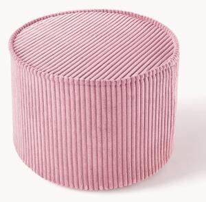 Pouf per bambini in velluto a coste Sugar Ø 40 cm