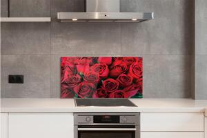 Pannello paraschizzi cucina Rose 100x50 cm