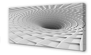 Quadro su tela Funnuto 3D geometrico 100x50 cm