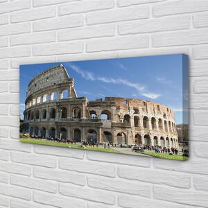 Stampa quadro su tela Roma Colosseo 100x50 cm