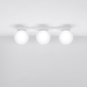 Lampada da soffitto bianca con paralume in vetro ø 12 cm Umerta - Nice Lamps