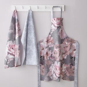 Set di 2 asciugamani in cotone 50x70 cm Dramatic Floral - Catherine Lansfield