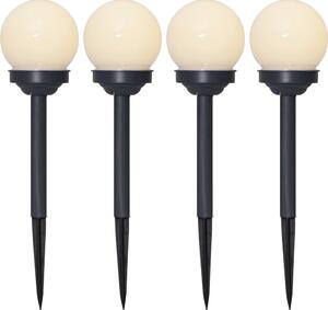 Set di 4 luci solari da esterno, altezza 27 cm Globus - Star Trading