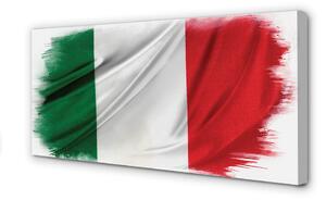 Stampa quadro su tela Flag italiana 100x50 cm