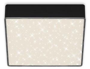 Briloner 7076-415 - Plafoniera LED STAR SKY LED/11W/230V 15x15 cm nero