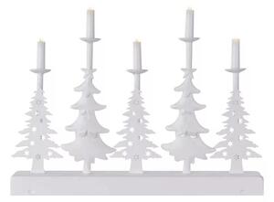 Candelabro natalizio a LED LED/2xAA bianco