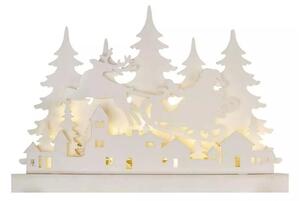 Decorazione natalizia LED LED/2xAA paesino