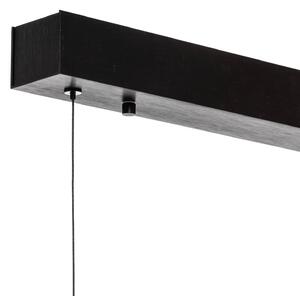 Quitani Zino LED sospensione ardesia grigio 144 cm