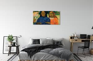 Quadro su tela Ritratto d'arte di donne 100x50 cm