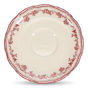 Piattino burgundy/avorio ø 15,5 cm Cyril – S|P Collection