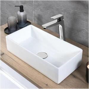 Lavabo in Vetroceramica GAJA, bianco, 35 cm