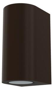 Applique classico lampadari bartalini pord two ec gu10 led ip54 alluminio biemissione - Lampadari Bartalini Gesso