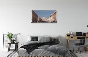 Quadro su tela Strade di Roma Cathedral Buildings 100x50 cm