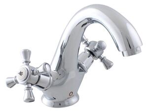 Slezák-RAV Miscelatore da lavabo Slezák RAV Morava Retro MK328 Colore: cromo, Dimensione: 3/8''
