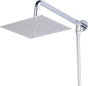 Soffione Luxe - acciaio inox lucido - 40 cm