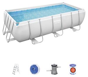 Piscina rettangolare Power Steel Frame Rettangolare 400x200x100 cm Bestway 56441