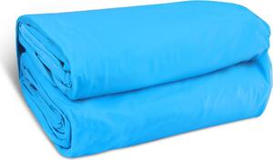 Copertura interna KB piscina ottagonale in legno 378,8 x 350 x 121,2 cm | 0,8 mm | blu