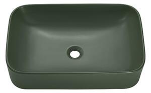 Lavabo da appoggio KAMA verde 60 cm