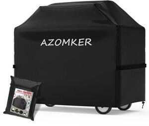 AZOMKER Copribarbbecue resistente alle intemperie, copribarbbecue, copribarbbecue a gas, copertura per barbecue (145 × 61 × 117 cm / 57 × 24 × 46 pollici)