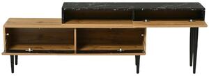 Mobile TV, design resistente, ampio spazio contenitivo, finitura in legno