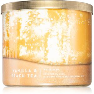 Bath & Body Works Vanilla & Peach Tea candela profumata 411 pz
