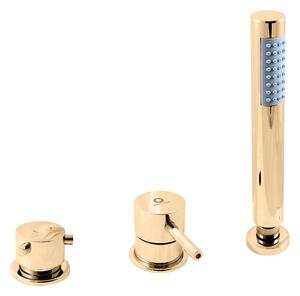 Slezák-RAV Miscelatore per vasca da bagno Slezák RAV Seina SE975P Colore: oro, Dimensione: 1/2''
