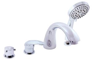 Slezák-RAV Miscelatore per vasca da bagno Slezák RAV Dunaj D469P Colore: cromo, Dimensione: 1/2''