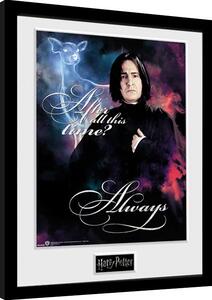 Quadro Harry Potter - Snape Always, Poster Incorniciato
