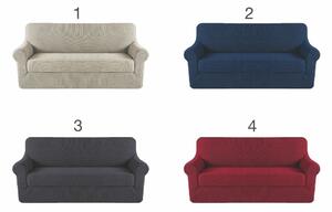 Copridivano 3 posti elasticizzato 170x243 cm in poliestere e spandex