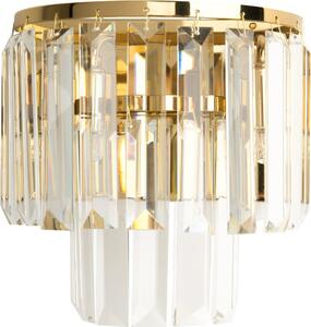 Applique MONACO dorata 2xG9x40W in metallo, dimensioni: 19x18x11 cm, IP20, Maxlight