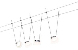 Sistema di cavi SmartHome Paulmann IceLED 4x4W con controllo della luce bianca 50016